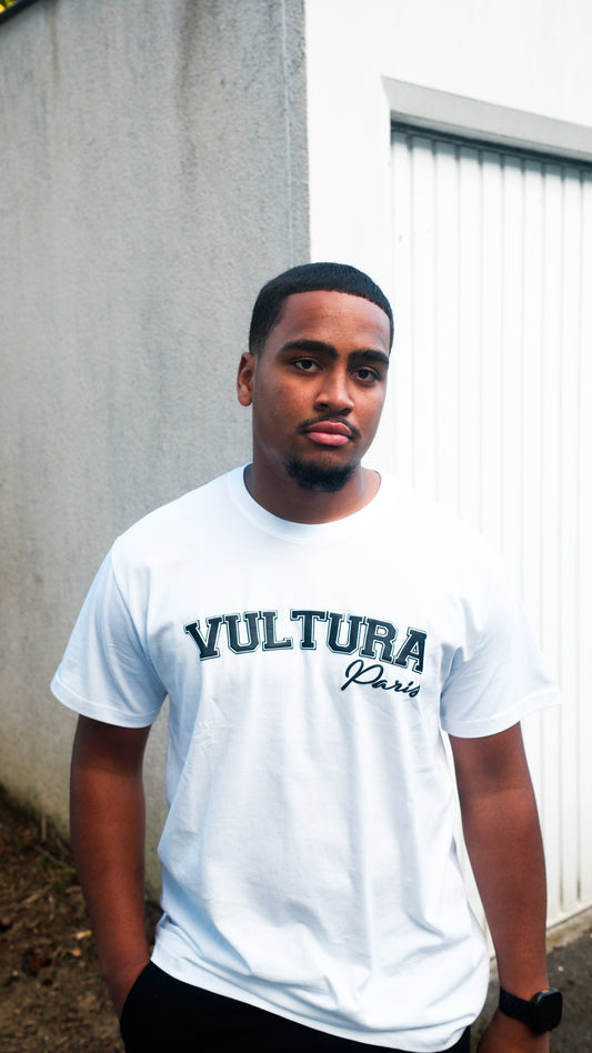 VULTURA DROP 001 - WHITE TEE NOCTIS