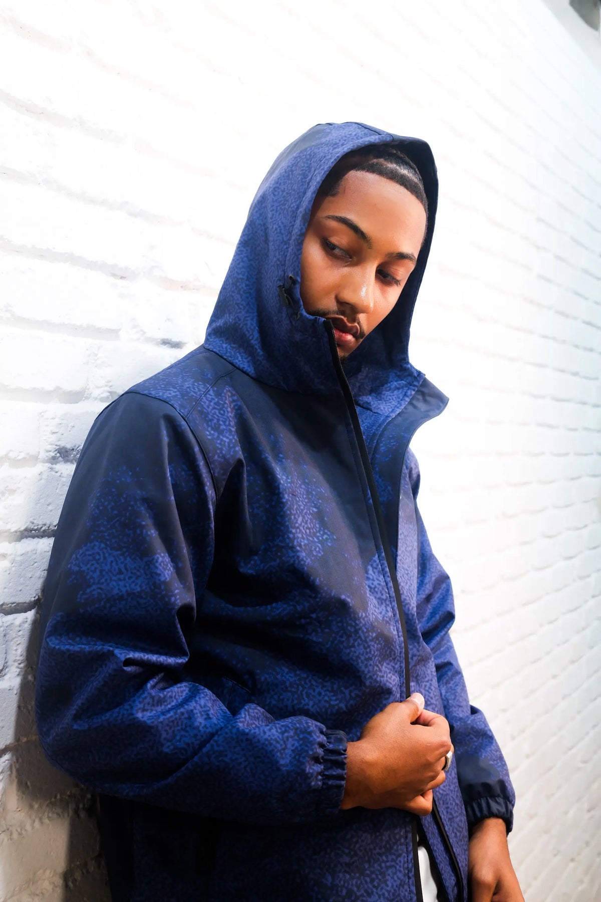 WINDBREAKER - PURPLE / BLACK